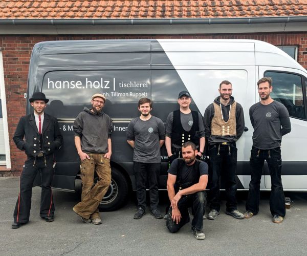 Hanseholz Tischlerei in Soest Gruppenfoto